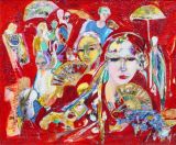Femmes aux �ventails